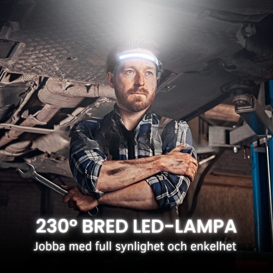 GlowGear™ Pannlampa - Gör promenaderna och utelivet mycket säkrare