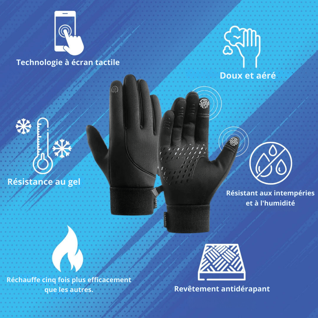 Gants thermiques