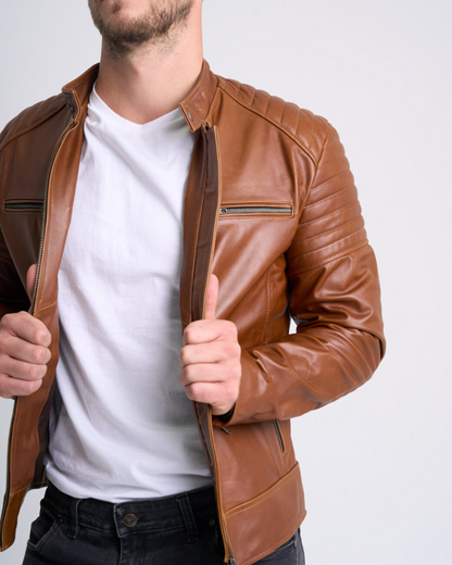 Chaqueta de Cuero para Hombres