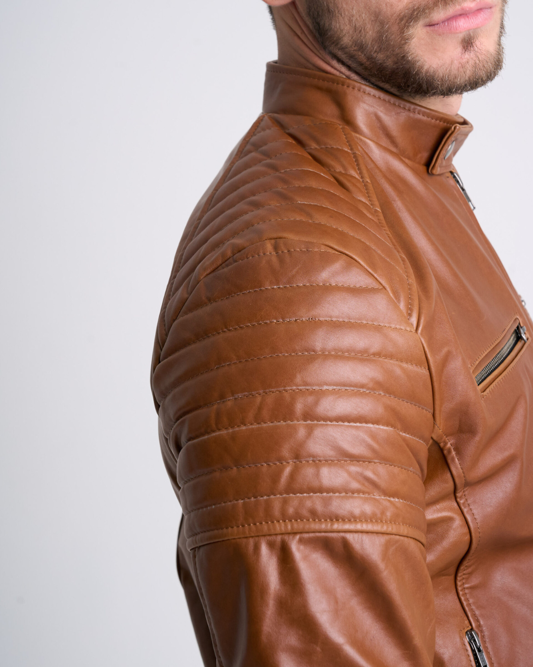 Chaqueta de Cuero para Hombres