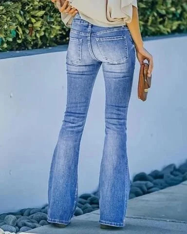 Kerryl |  Elegant bell-bottom jeans