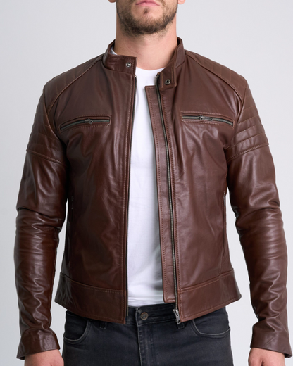 Chaqueta de Cuero para Hombres