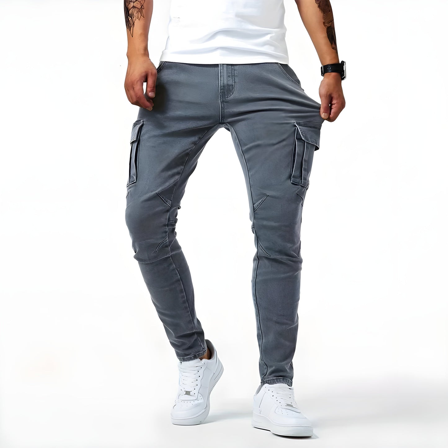 Samuel™ | Stretch Denim Cargohose