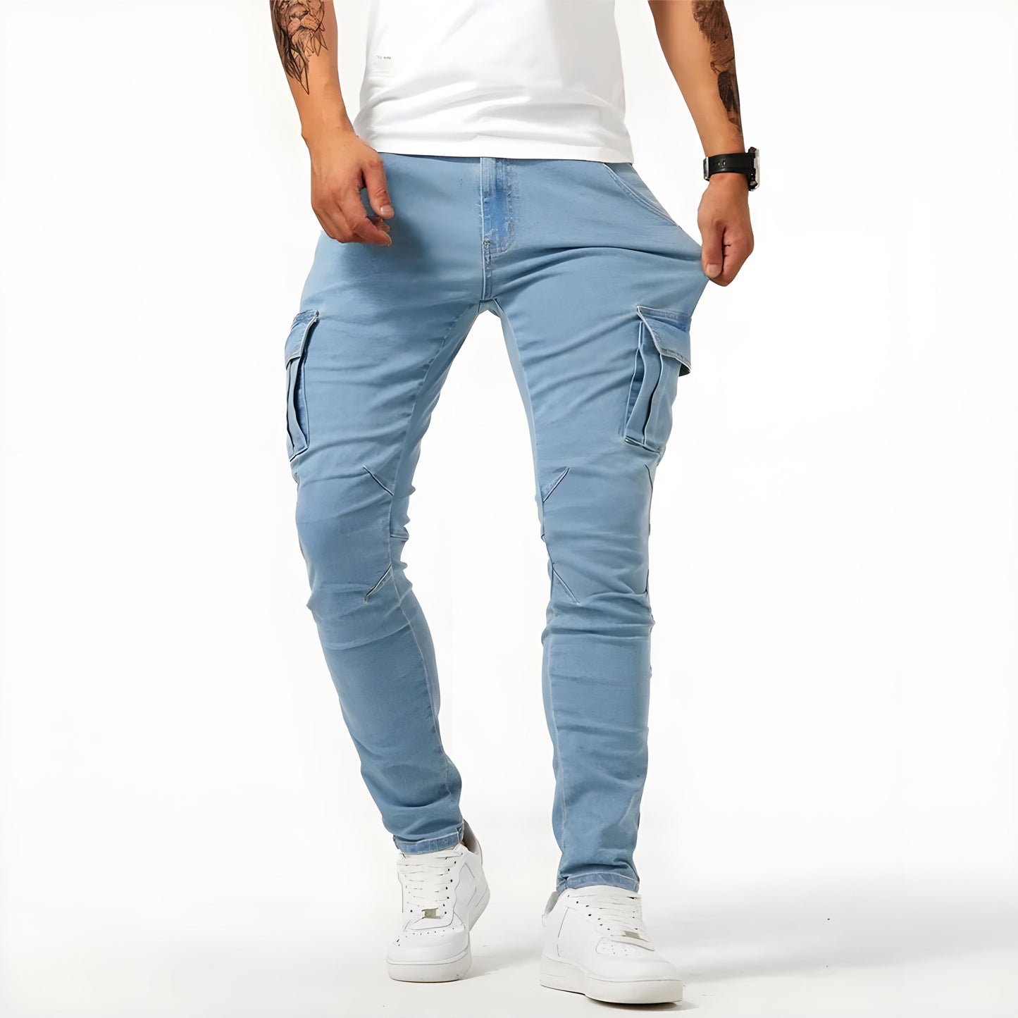 Samuel™ | Stretch Denim Cargohose