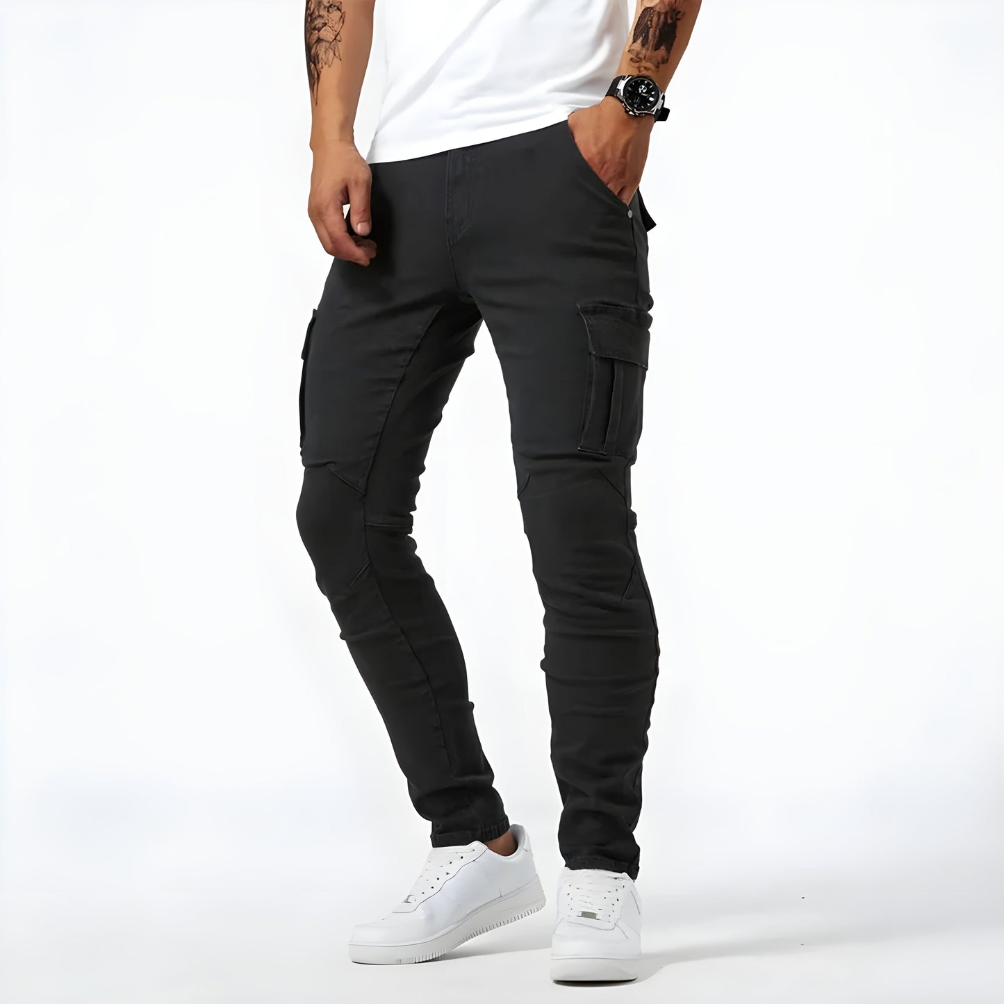 Samuel™ | Stretch Denim Cargohose