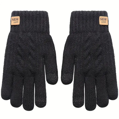 Taktile Winterhandschuhe mit warmem Futter