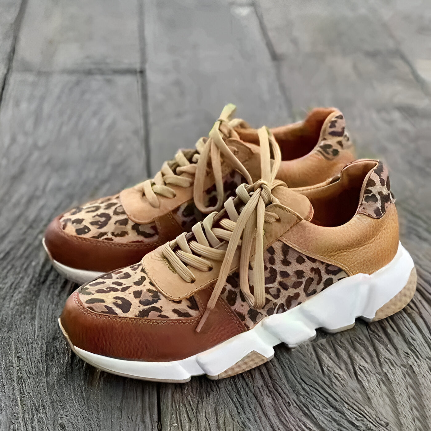 Danuta | Comfortable Leopard Sneakers