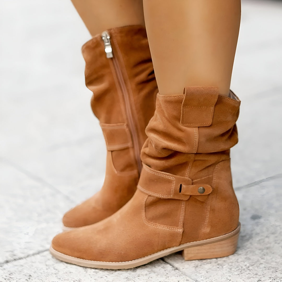 Anne| Casual boots with soft insole